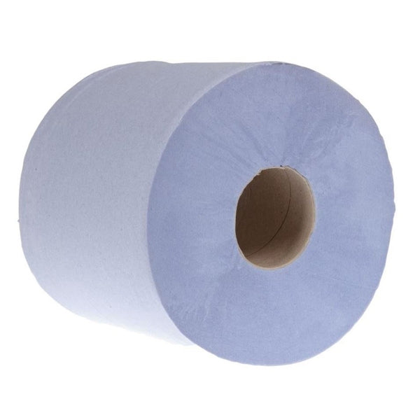 PRISTINE Centrefeed Roll 2 Ply Blue 150Mx165MM (Case 6)