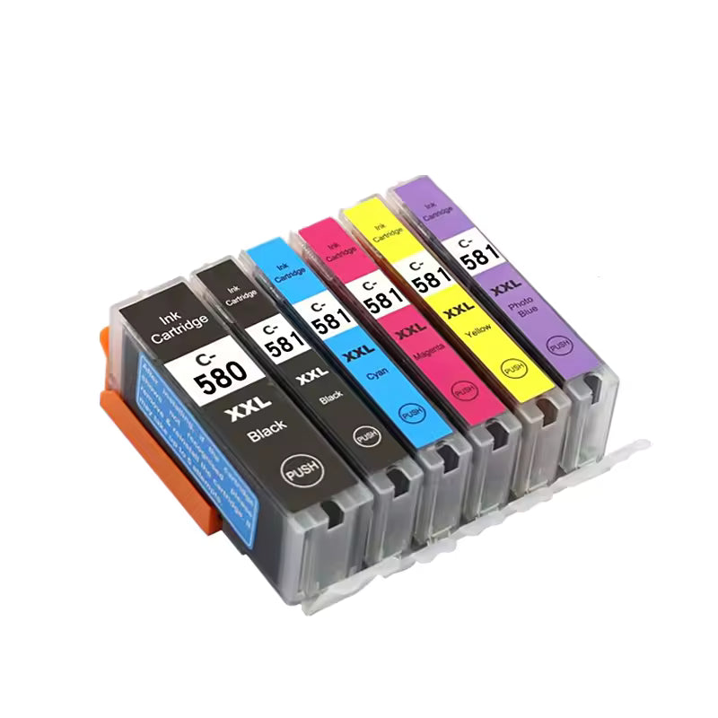 PGI-580 CLI-581 Ink Cartridge Canon PGI 580 CLI 581XXL  For Canon PIXMA TS705 TR7550 TR8550 TS6150 TS8150 TS9150 TS9155