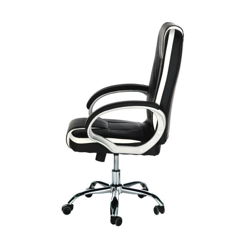Hot Selling Factory Direct Supply Staff Computer Swivel Comfort Modern Ergonomic High Back Executive Leather Office Chair