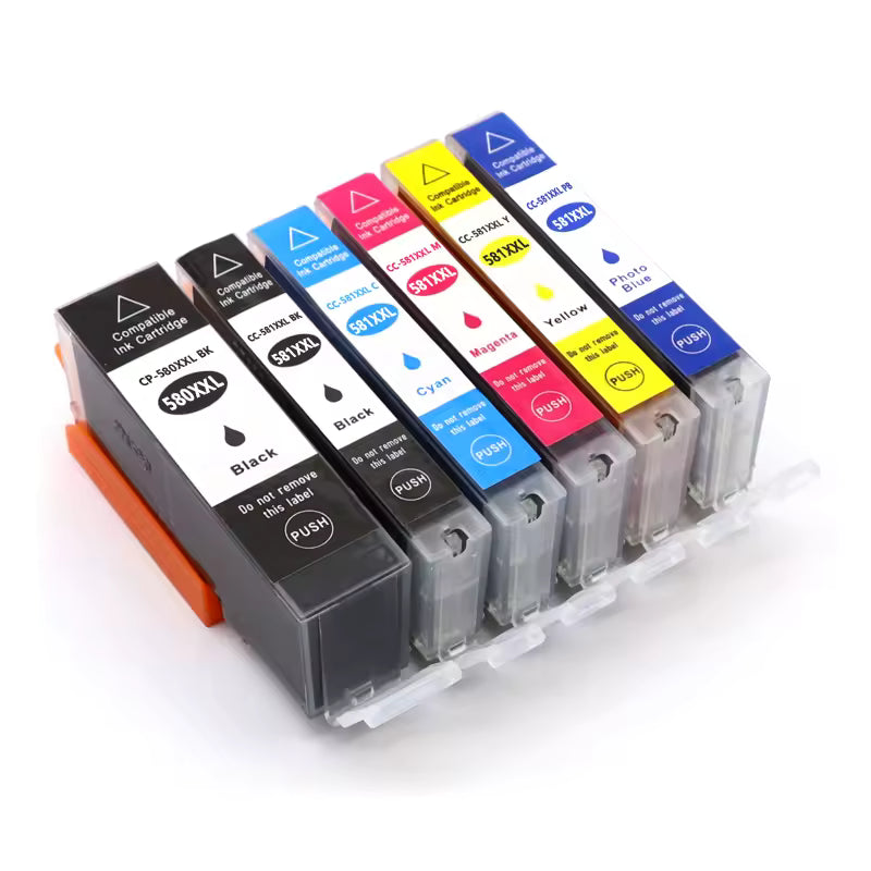 PGI-580 CLI-581 Ink Cartridge Canon PGI 580 CLI 581XXL  For Canon PIXMA TS705 TR7550 TR8550 TS6150 TS8150 TS9150 TS9155