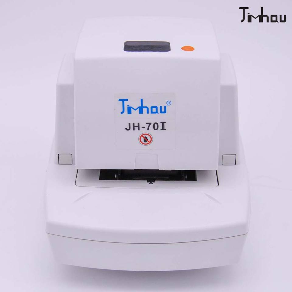 Hot Selling Electric Stapler JH-70 Heavy Duty Flat-Clinch Office Supplies Plastic Wire Material Standard Model